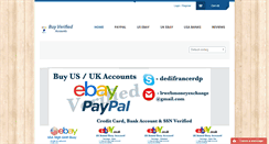 Desktop Screenshot of buyverifiedaccounts.com
